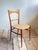 Contemporary Mid-Century Modern Woven-Seat Dining Chairs by G.B. Marangoni, Italy, 1950s, Set of 2 For Sale - Image 3 of 12