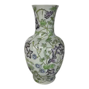 Floral Chinese Porcelain Vase