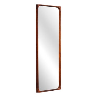 Vintage Danish Mirror in Rosewood by Niels Clausen for NC Mobler, 1960 For Sale