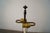 1930s Antique Faux Bamboo in Brass & Leather Floor Lamp For Sale - Image 5 of 12