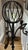 Wrought Iron Coat & Hat Rack Distinctive Spiral Globe Top Tripod Base Brutalist For Sale - Image 12 of 12