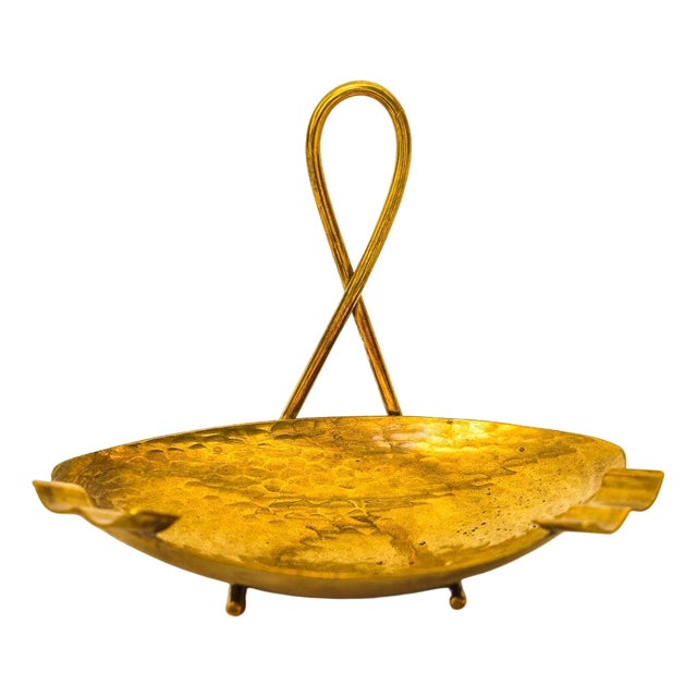 Small Hammered Ashtray, Vienna, 1950s For Sale