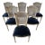 Fine 19th Century French Louis XVI Dining Chairs - Set of 6 For Sale