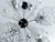 1970s Large Sputnik Glass Pendant Lamp, 1970s For Sale - Image 5 of 18