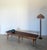 Lane Copenhagen Line 72" Walnut Ash Surfboard Coffee Cocktail Table For Sale - Image 12 of 16