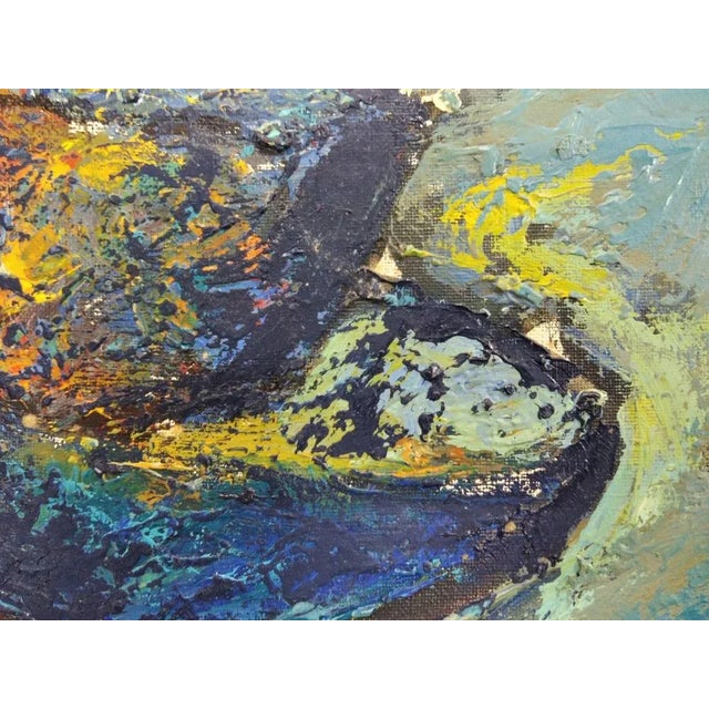 Pep Canyelles, Composition, 1986, Mixed Media on Canvas For Sale - Image 4 of 8