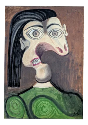 Pablo Picasso, Dora Maar Portrait, Limited Edition Photolithograph, 1954
