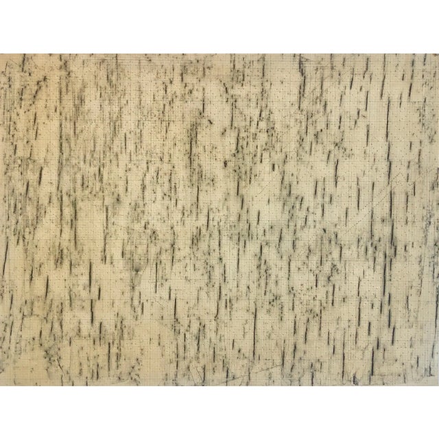 Katherine Porter, Abstract Expressionist Pencil Drawing Pierced Paper Painting Pattern Decoration For Sale - Image 12 of 12