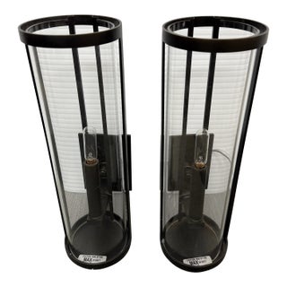 Darryl Carter for Urban Electric Altamont Bronze Wall Sconces, Pair For Sale