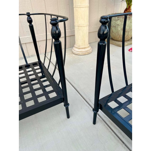 2020s Michael Taylor Designs Newport Outdoor Lounge Chair Frames, 4 Pieces, Attributed For Sale - Image 5 of 6