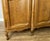 Vintage French Louis XVI Five Door Oak Carved Armoire For Sale - Image 9 of 14
