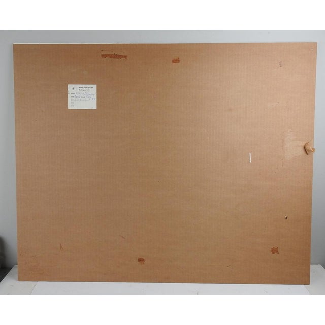 Mid 20th Century Richard Dempsey Abstract Watercolor Painting For Sale In Seattle - Image 6 of 8