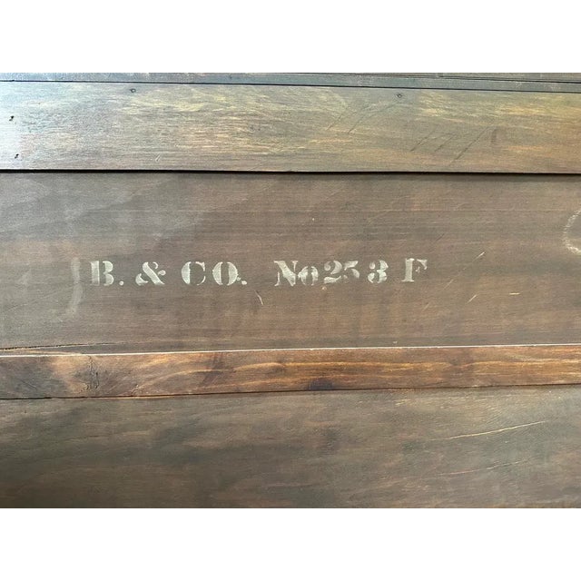 Rare 1920s Baker Furniture Antique Spanish Revival Walnut Liquor