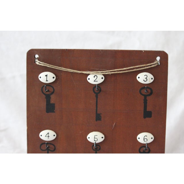 2000 - 2009 Key Holder Box in Wood and Metal, 2000s For Sale - Image 5 of 18