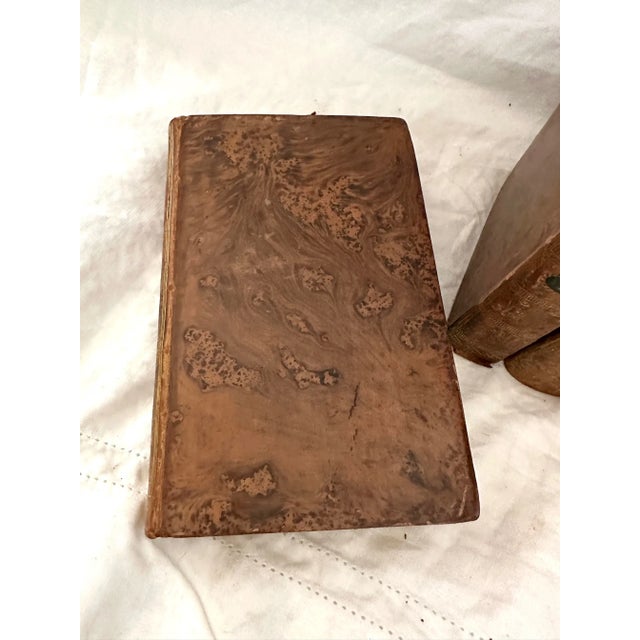 18th C. The Play's & Poems Malone's Shakespeare Leather Bound Books-A Set For Sale - Image 10 of 11
