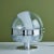 1970s Carlo Nason "Stalagmiti" Glass and Chrome Table Lamp For Sale - Image 5 of 10