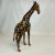 1970s Vintage Safari Leather Wrapped Tabletop Giraffe Figurine. For Sale - Image 4 of 10