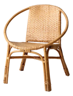 Mid-Century Rattan Chair