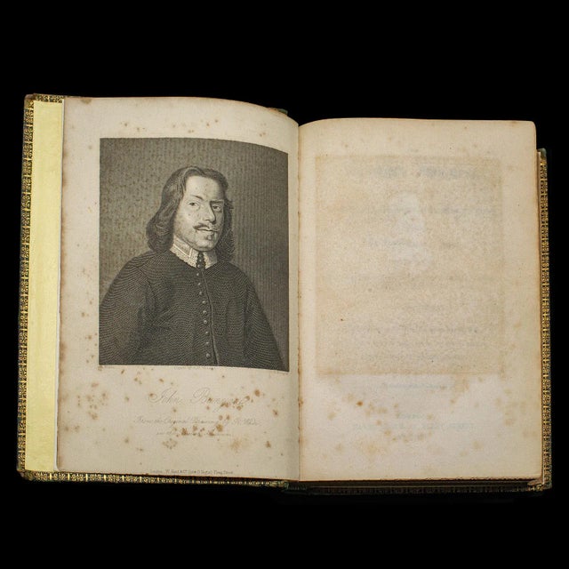 Mid 19th Century 1860's Antique Book the Pilgrim's Progress For Sale - Image 5 of 12