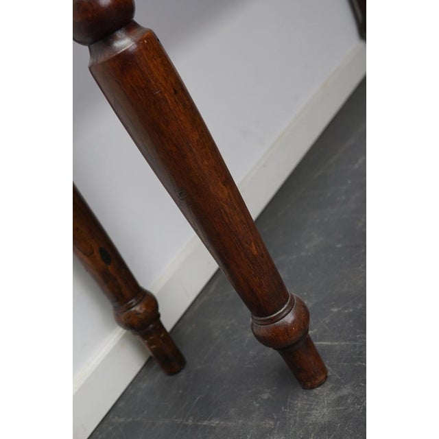 Victorian English Side Table in Oak, 1800s For Sale - Image 17 of 18