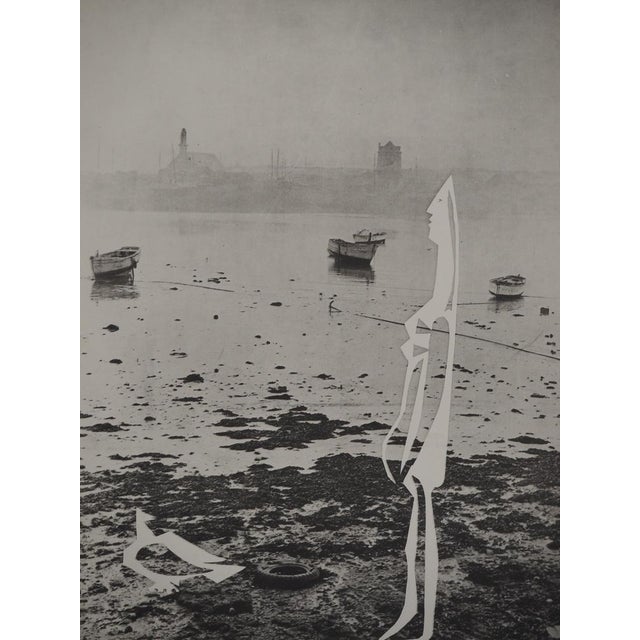 Pablo picasso (1881-1973) the woman by the sea, 1962 original phototype and stencil (atelier jacomet) unsigned limited to...