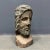 Painted Carved Wooden Head For Sale - Image 12 of 18