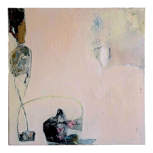 Riverside 2018 an Abstract Expressionist Oil Painting by Lynn Christian (Contemporary)