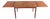 Danish Modern Draw Leaf Teak Dining Table For Sale