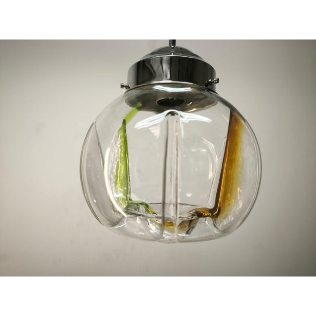 Murano Glass Pendant Lamp, 1970s For Sale - Image 14 of 18