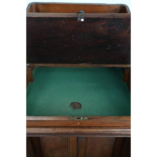 Brown Antique English Standing Desk, 19th Century For Sale - Image 8 of 17