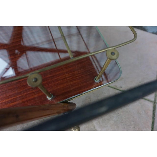 Mid-Century Serving Trolley by Cesare Lacca, 1950s For Sale - Image 12 of 18