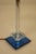 Rarest Chicago 1933 Worlds Fair "Saturn" Logo Streamline Art Deco Chrome Cobalt Glass Table "Hall of Science" Lamp Sublime Condition! For Sale - Image 13 of 16