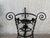 20th Century Set of Two Black Wrought Iron Painted Adjustable Plant Stands For Sale In Miami - Image 6 of 12