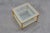 Mid‑Century Square Coffee Table from Fedam, Belgium, 1980s For Sale - Image 9 of 11