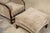 1930s French Art Deco Club Chairs With Ottoman, Beech & Mohair For Sale - Image 15 of 18