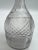 Early Blown Pressed Flint Glass Bar Bottle, Boston and Sandwich Glass Co. Circa 1830's For Sale - Image 6 of 11