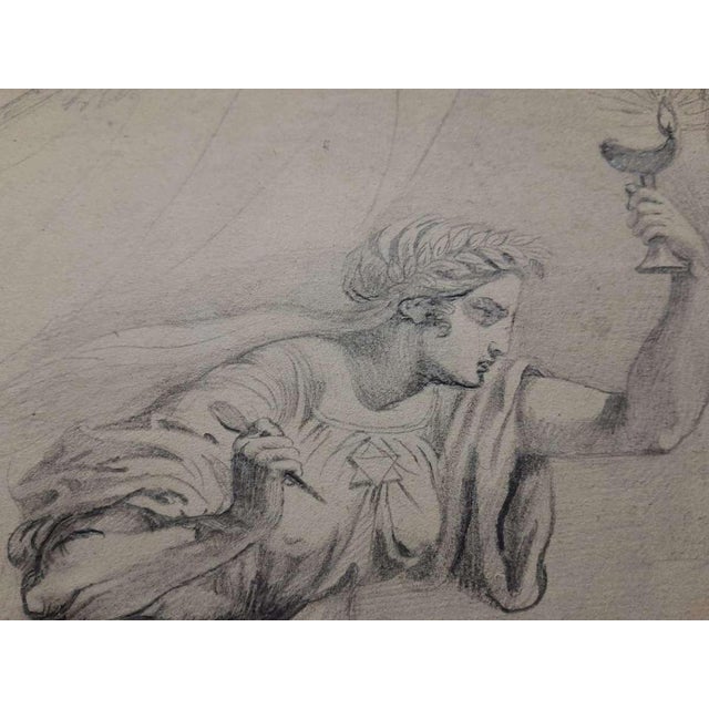 Baroque Allegory – Circle of Guido Reni, 17th Century For Sale - Image 6 of 11