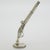 Vintage Italian Handmade Genuine Silver Rifle Figurine on Pedestal, Italy, 1970s For Sale - Image 10 of 10