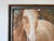 1980s 1980s Rich Maxey Oil Pastel Horse Portrait Painting in Rustic Wood Frame, Signed For Sale - Image 5 of 12