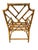 Brown Vintage Bamboo & Rattan Arm Chairs - Set of 2 For Sale - Image 8 of 11