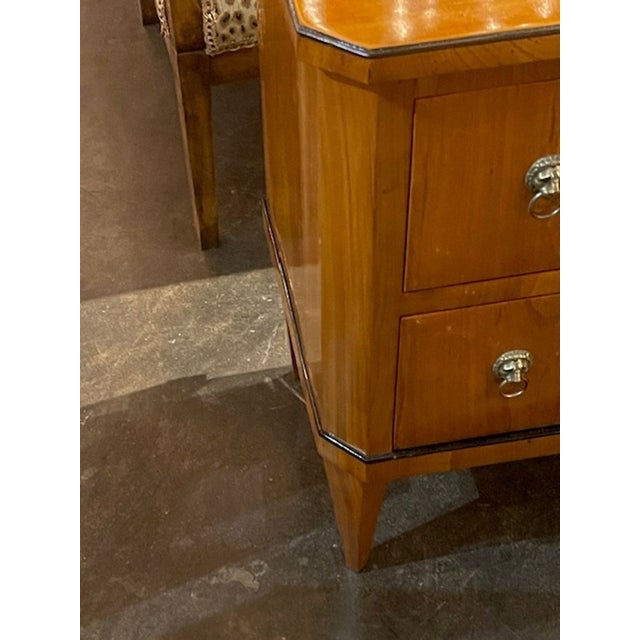 Biedermeier 19th C. German Biedermeier Walnut Side Table For Sale - Image 3 of 10