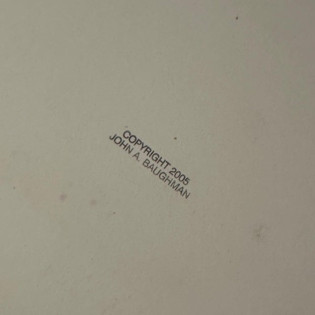 2000 - 2009 Sunlit Atmosphere – Original Work on Paper by John Baughman For Sale - Image 5 of 5