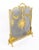 Antique French Floral and Musical Trophy Gilt Bronze Fire Screen, 1800s For Sale - Image 4 of 13