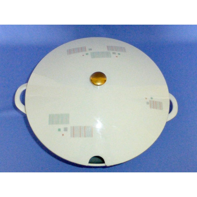 Ceramic 1960's Mid Century Modern Covered Soup Tureen Bareuther Waldsassen Bavaria For Sale - Image 7 of 11