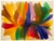 Morris Louis Modernist Lithograph Print Abstract Expressionist Museum Poster " Point of Tranquility " 1959-60 For Sale - Image 10 of 11