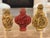 Collection of vintage intricately detailed Chinese style snuff bottles CIRCA: Mid-20th Century MAKER'S MARK: on bottoms...