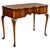 Antique Queen Anne Style Walnut Writing Table, 1919 For Sale - Image 9 of 9