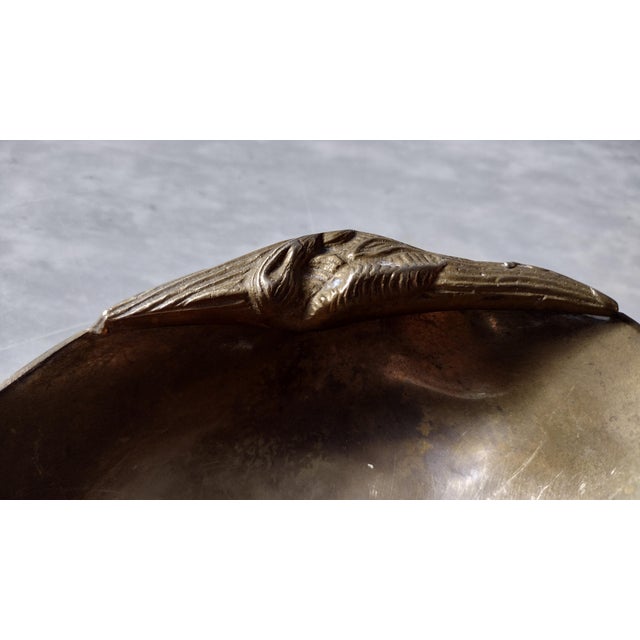 Vintage Brass Sea Shell Key Dish For Sale In Washington DC - Image 6 of 11