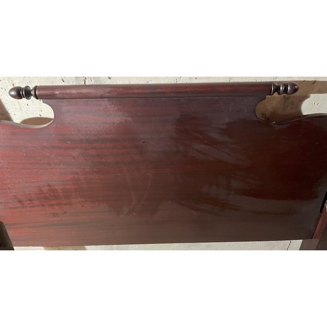 Vintage Traditional Head and Foot Board Set-Double/Full Size For Sale - Image 4 of 11