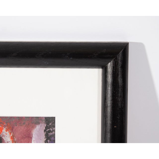 Mid 20th Century Mid-Century Abstract Painting For Sale - Image 5 of 6